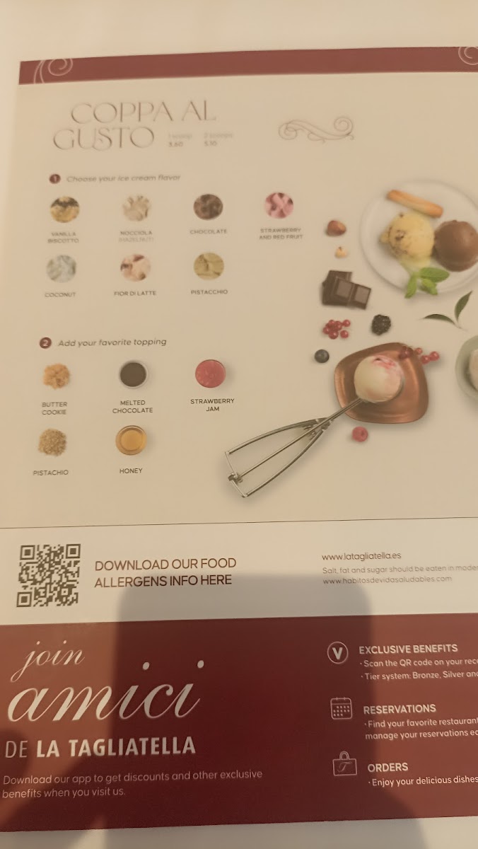 Restaurante La Tagliatella Photo Menu 8