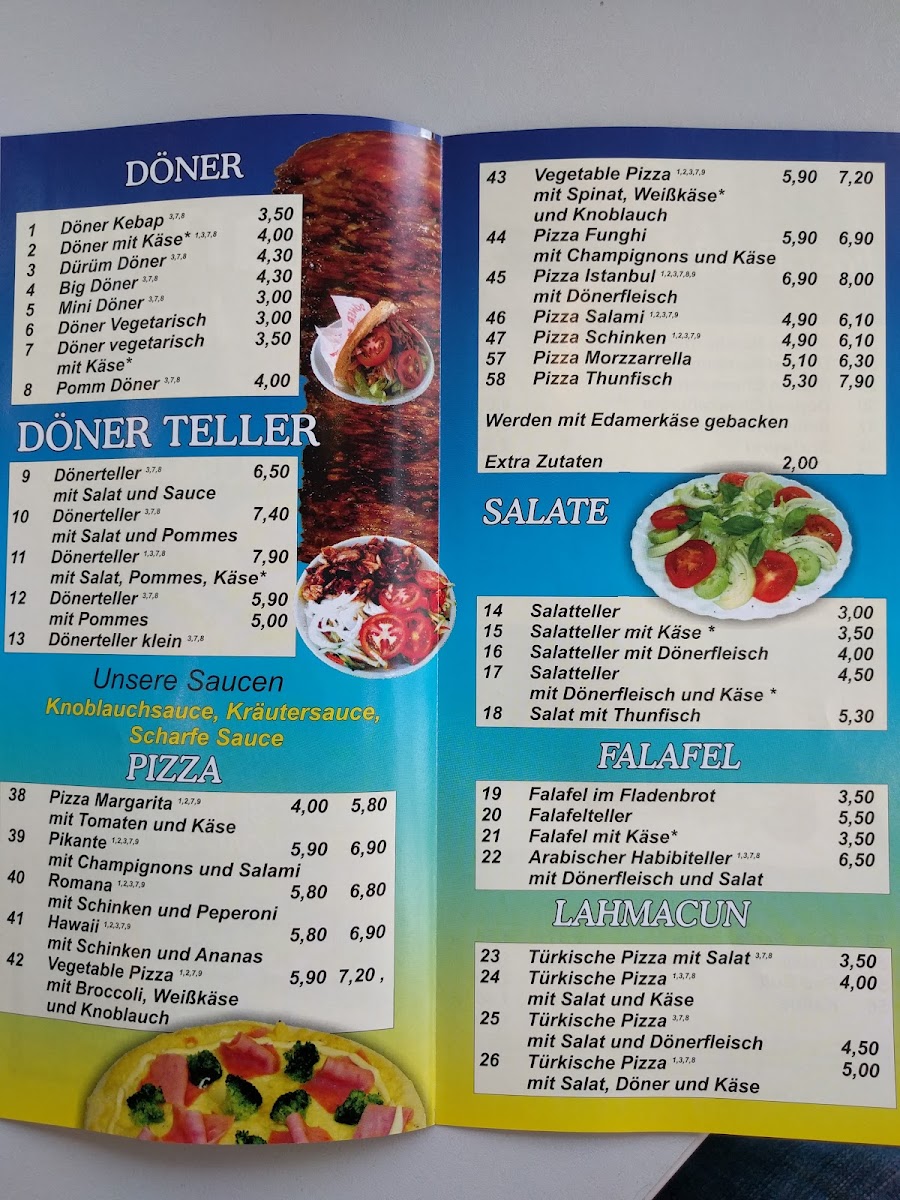 Istanbul Imbiss Photo Menu 7