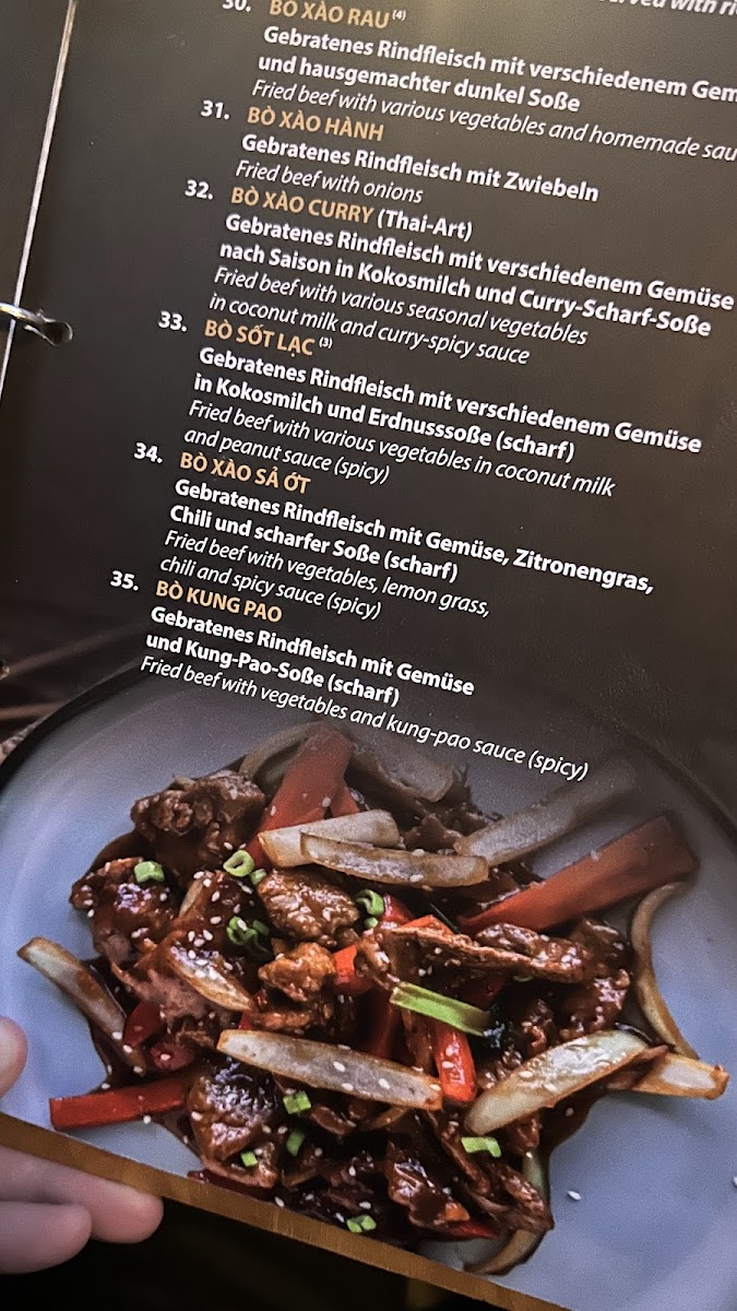 Thang Long Photo Menu 2