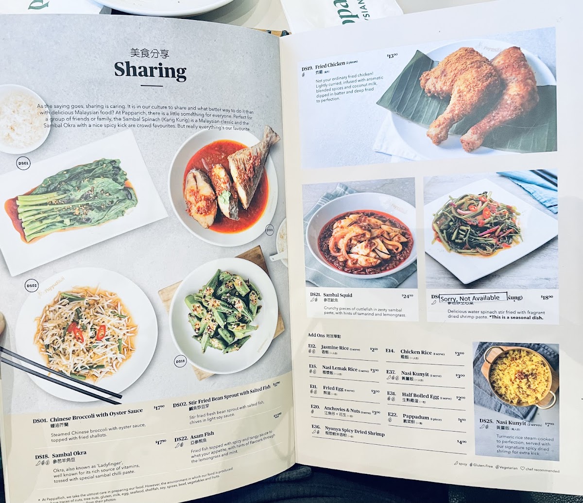 PappaRich Photo Menu 10