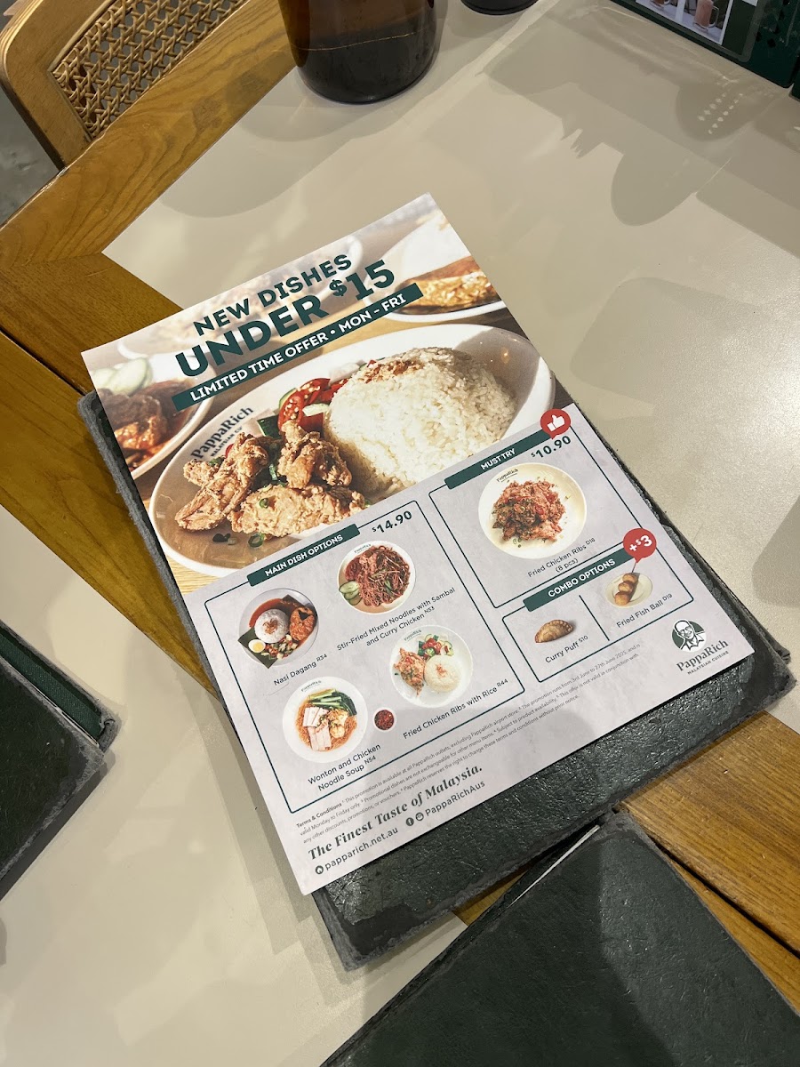 PappaRich Photo Menu 4
