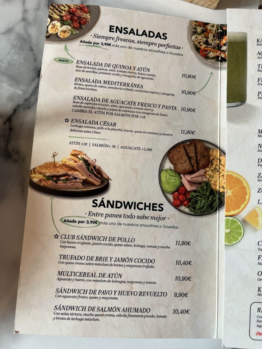 All Day Brunch by Café & Té Photo Menu 4
