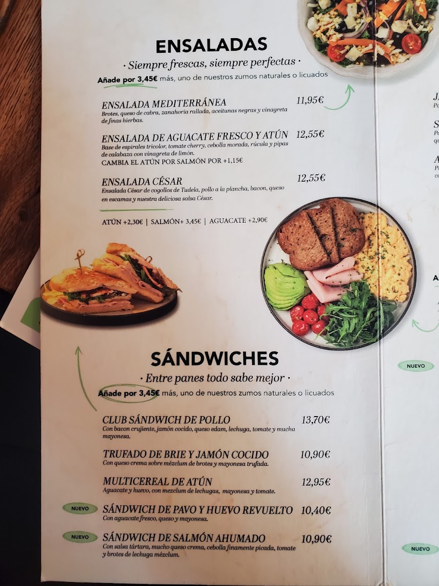 All Day Brunch by Café & Té Photo Menu 6