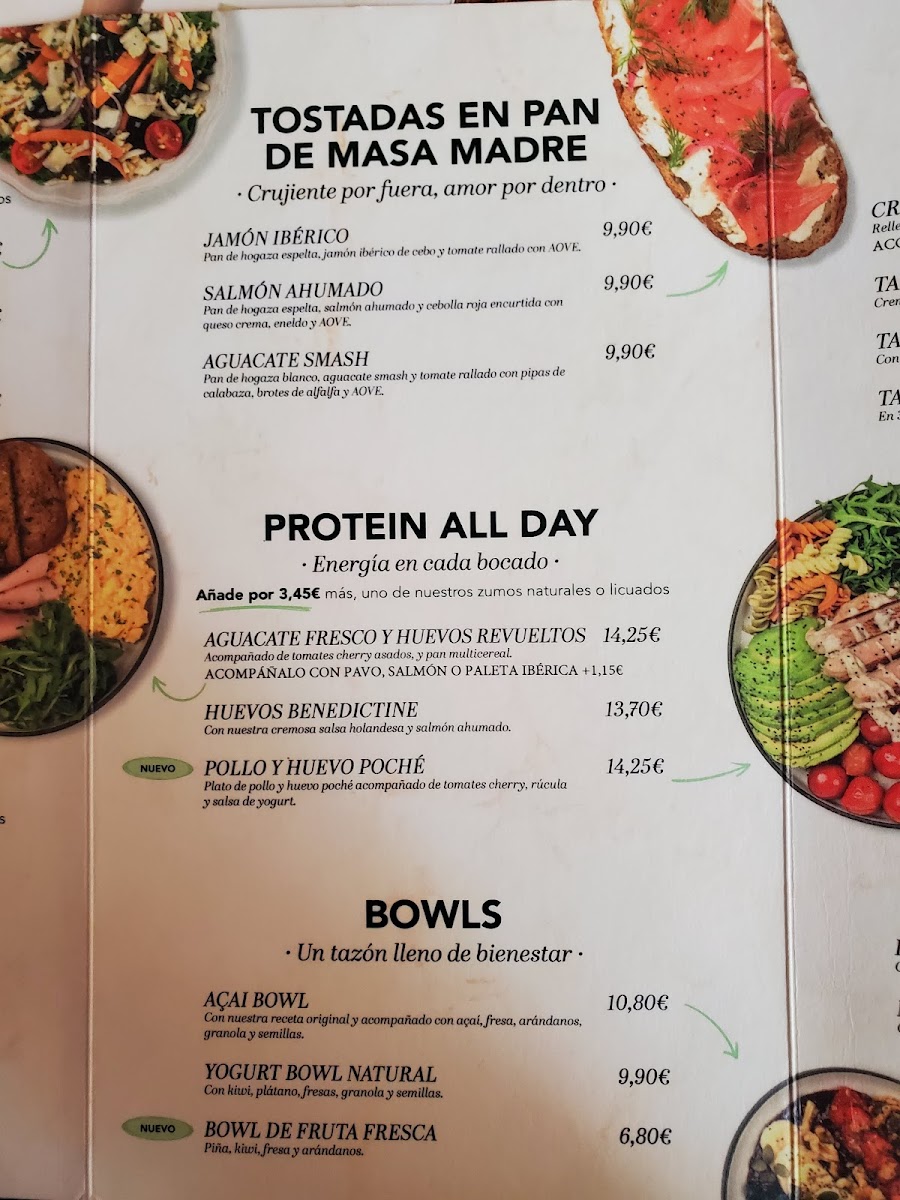 All Day Brunch by Café & Té Photo Menu 7