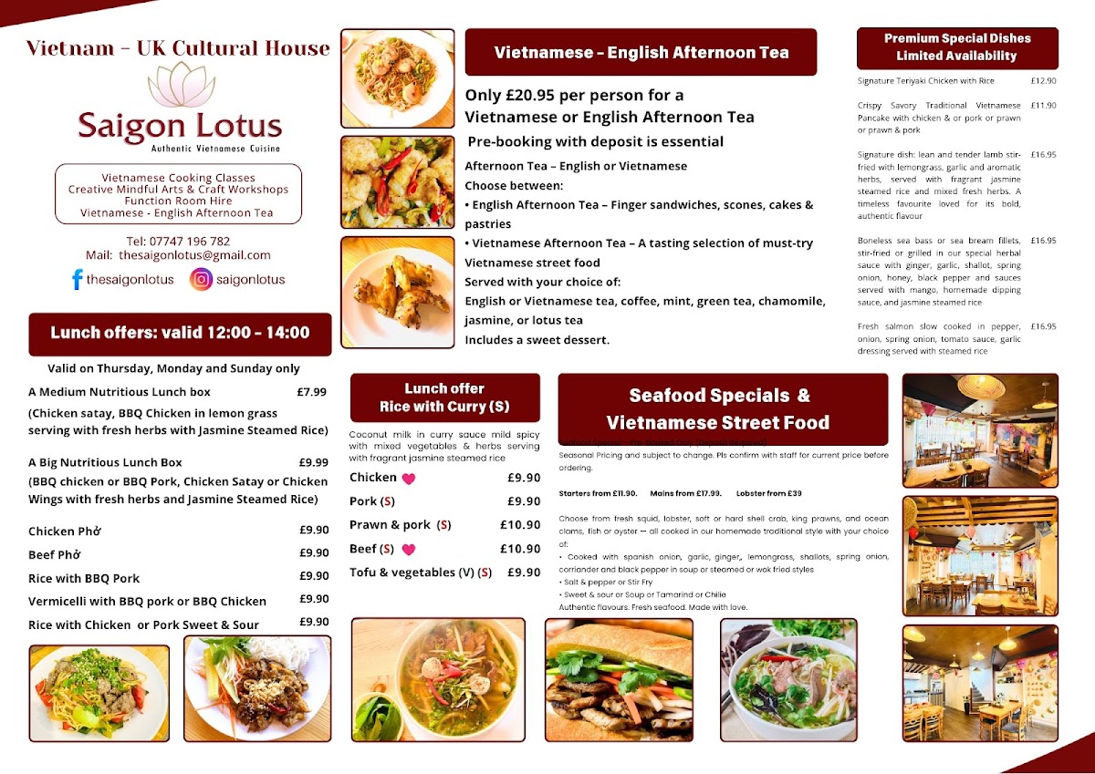 Saigon Lotus Photo Menu 3