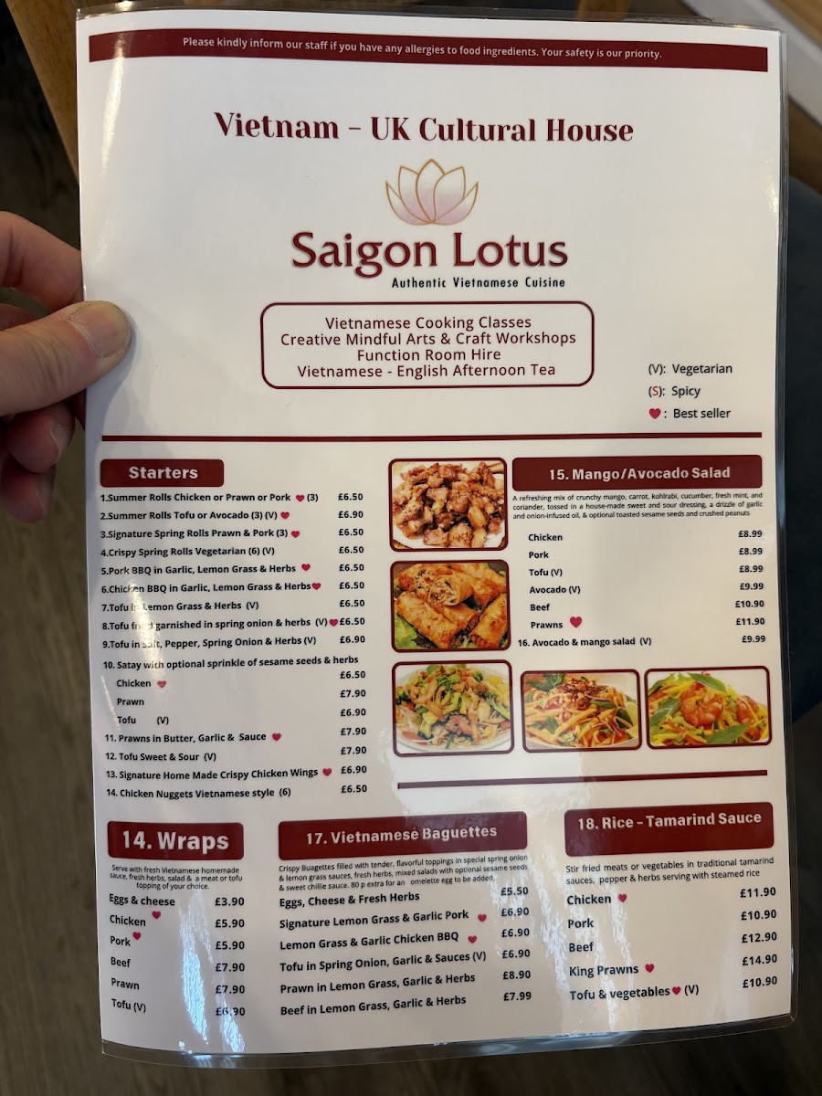 Saigon Lotus Photo Menu 9