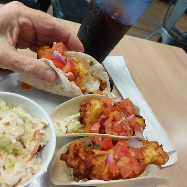 Buffalo Shrimp Tacos