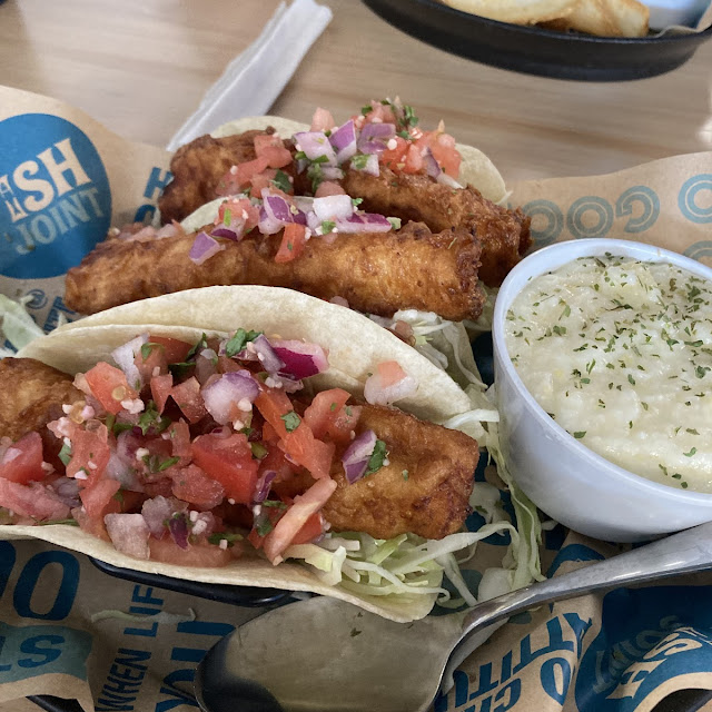 Fish Tacos Fried Cod