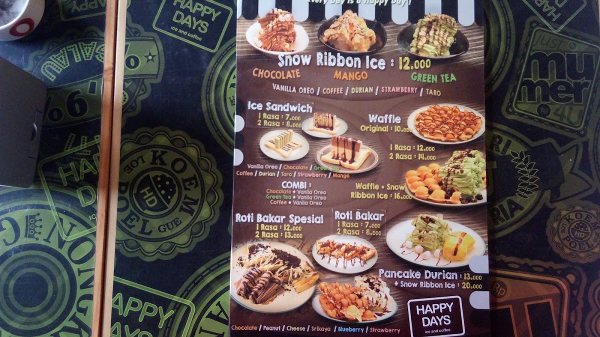 Happy Mee Cafe - Kutabumi Photo Menu 10