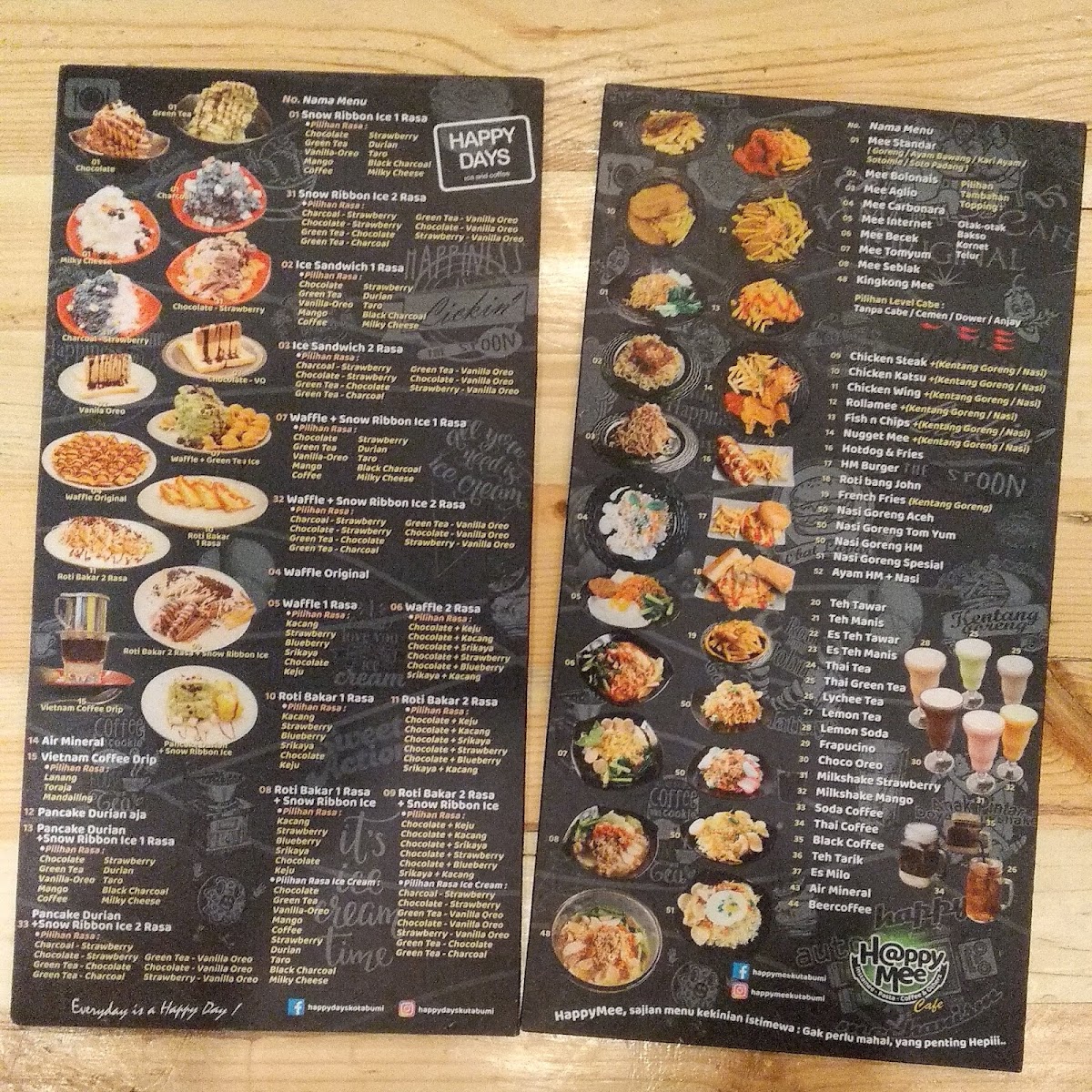 Happy Mee Cafe - Kutabumi Photo Menu 2
