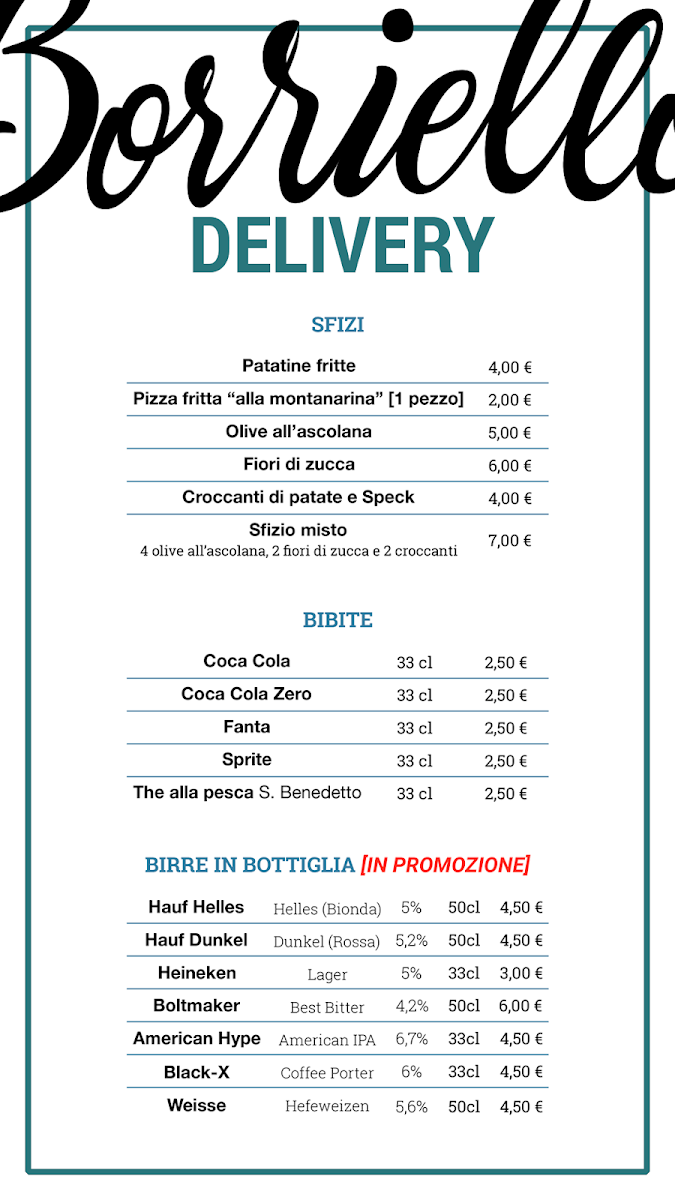 Borriello | Pizza & Cucina Photo Menu 7