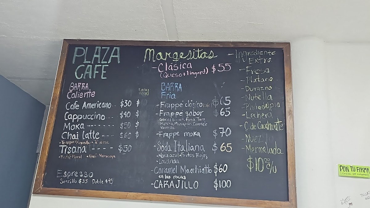 Plaza Cafe Photo Menu 2