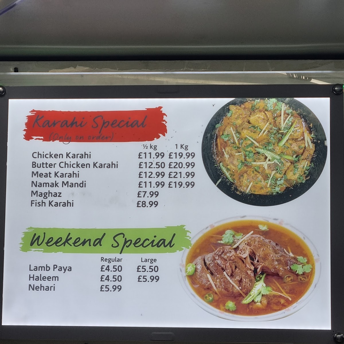 Oasis Fast Food TakeAway Photo Menu 3