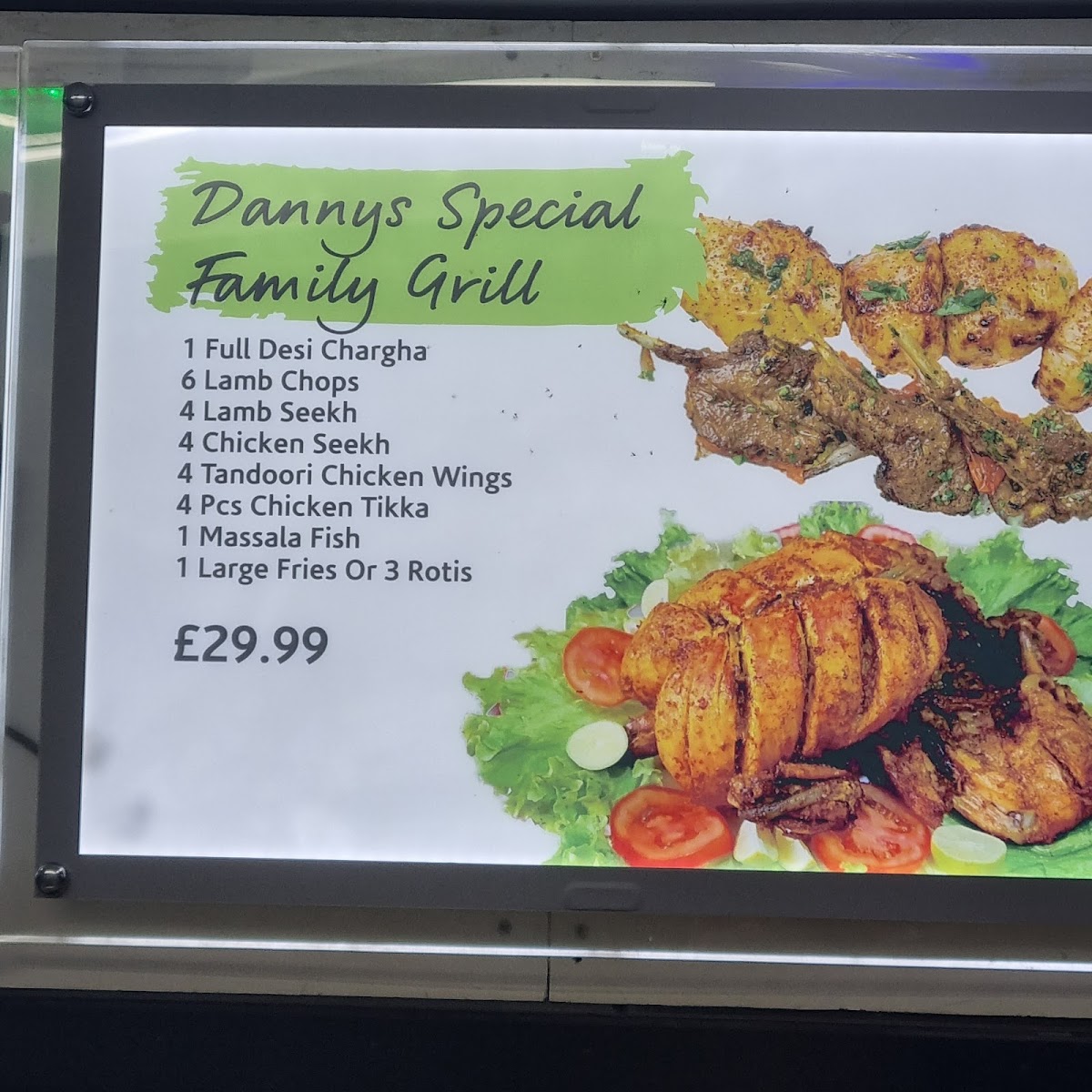 Oasis Fast Food TakeAway Photo Menu 5