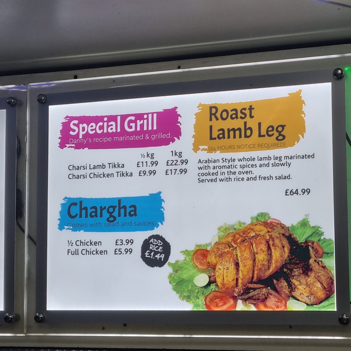 Oasis Fast Food TakeAway Photo Menu 6