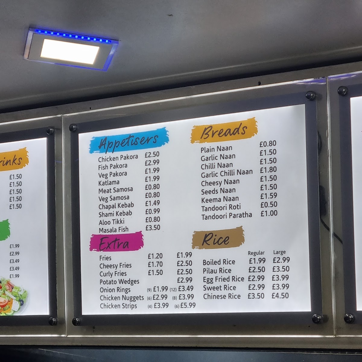 Oasis Fast Food TakeAway Photo Menu 7