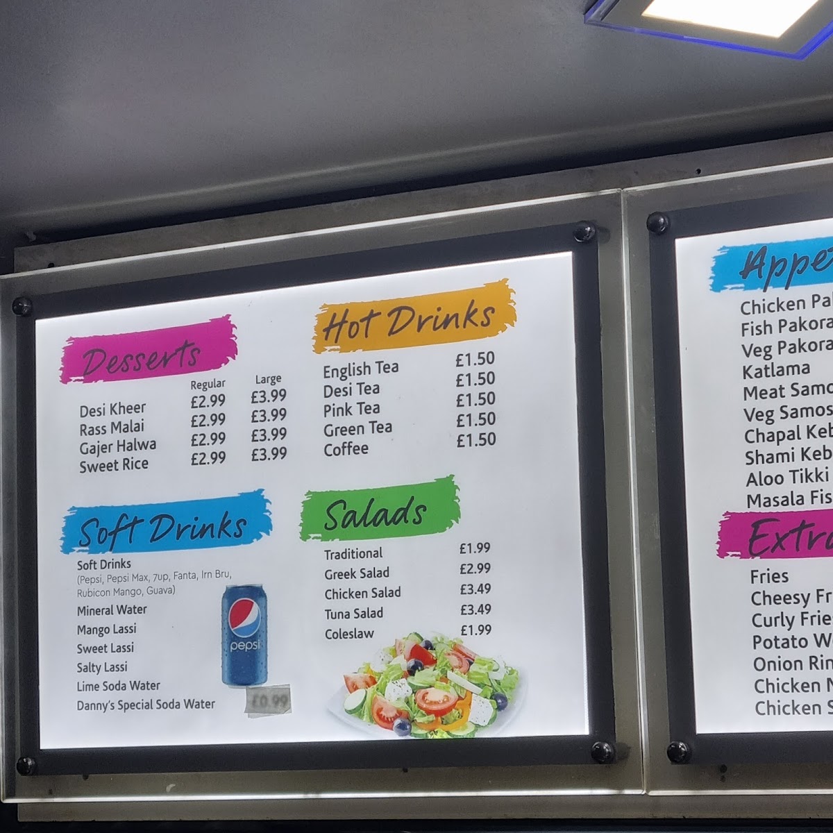 Oasis Fast Food TakeAway Photo Menu 8
