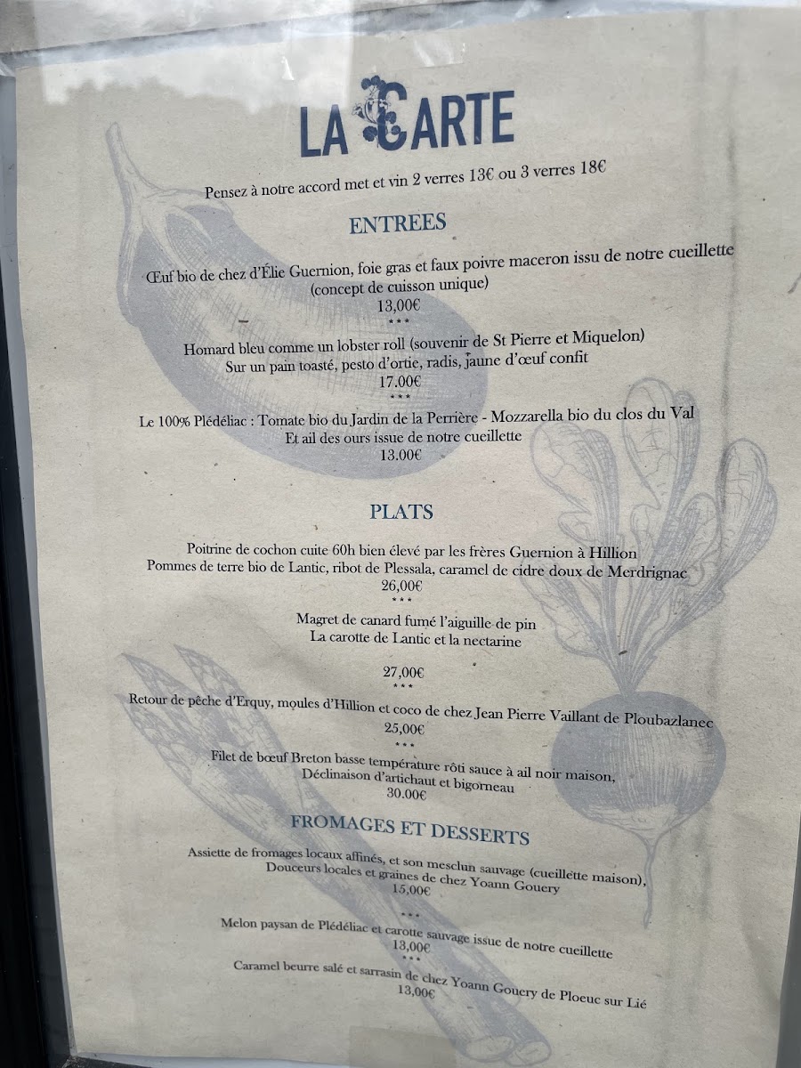 BRUT le restaurant Photo Menu 3