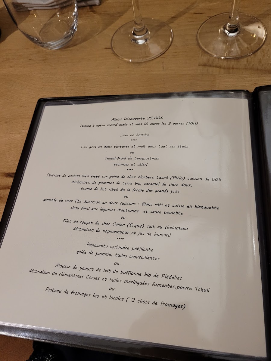 BRUT le restaurant Photo Menu 6