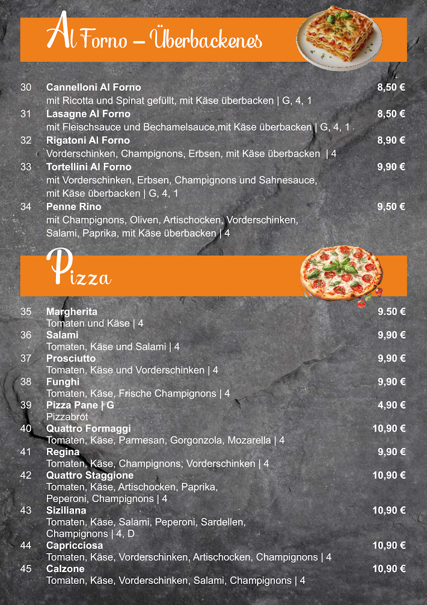 Ristorante Pizzeria DaRino Photo Menu 2
