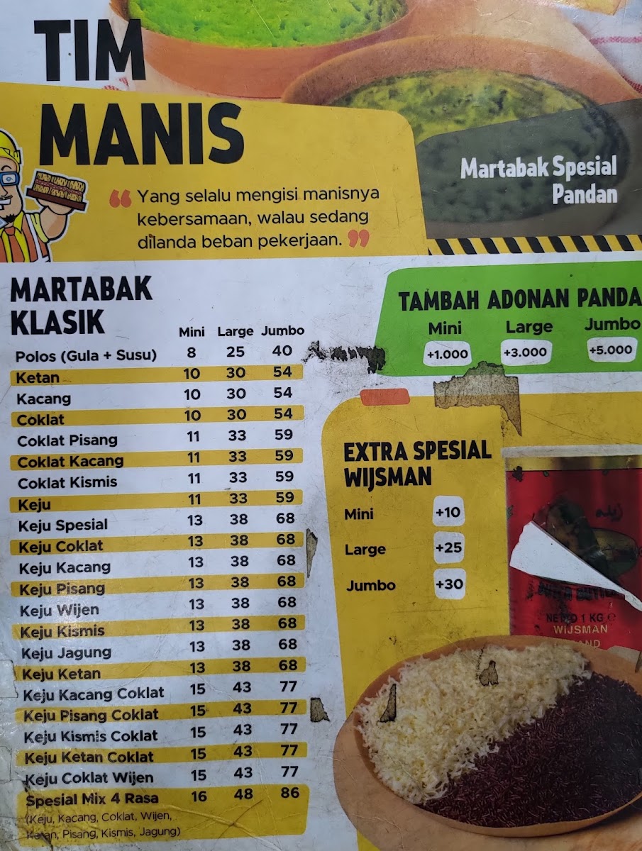 Insinyur Martabak Photo Menu 2