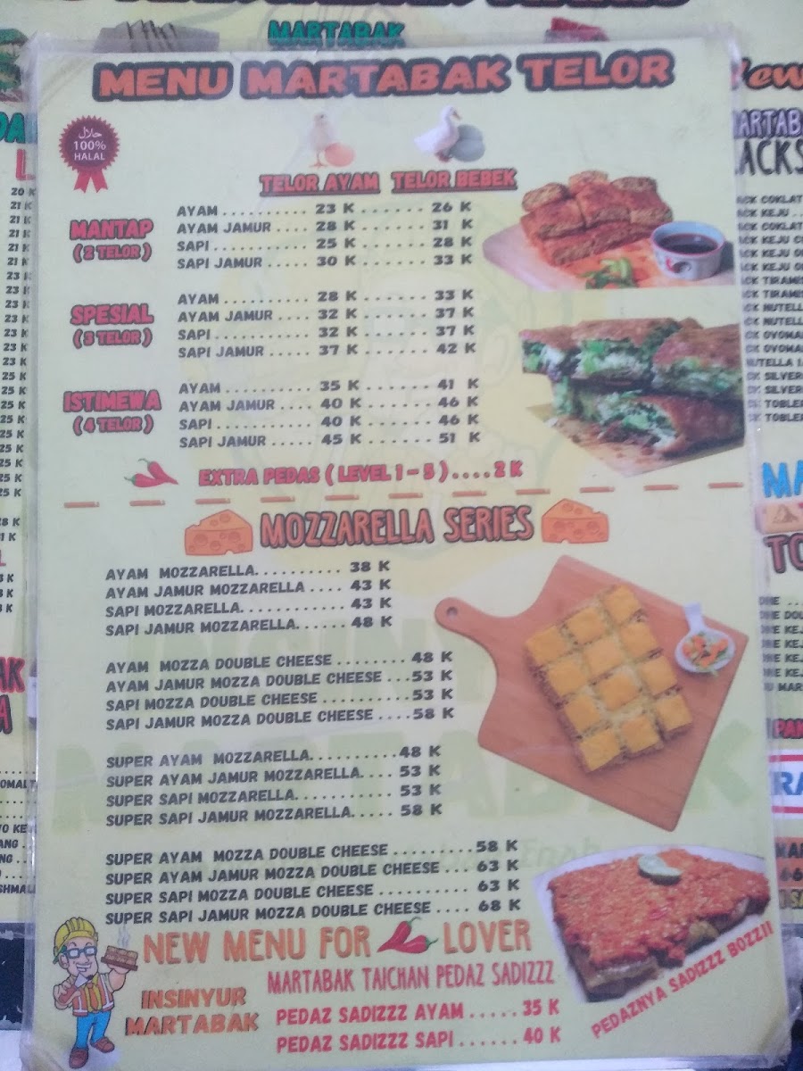 Insinyur Martabak Photo Menu 9