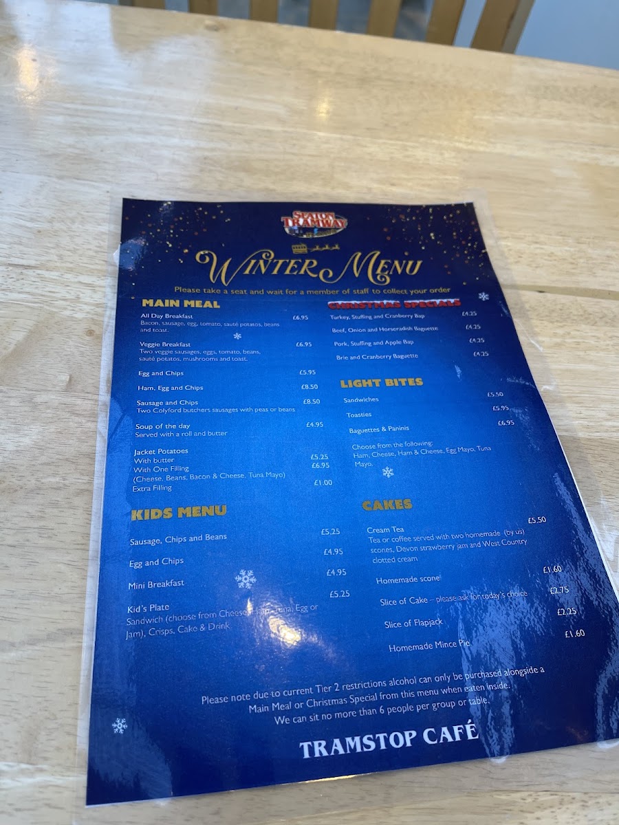 The Tramstop Café Photo Menu 5