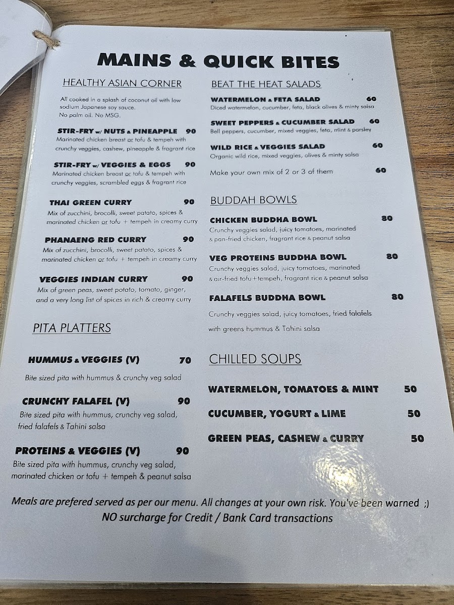 Bali ECO Deli Photo Menu 8
