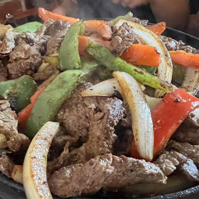 Steak and Chicken Fajitas for 2