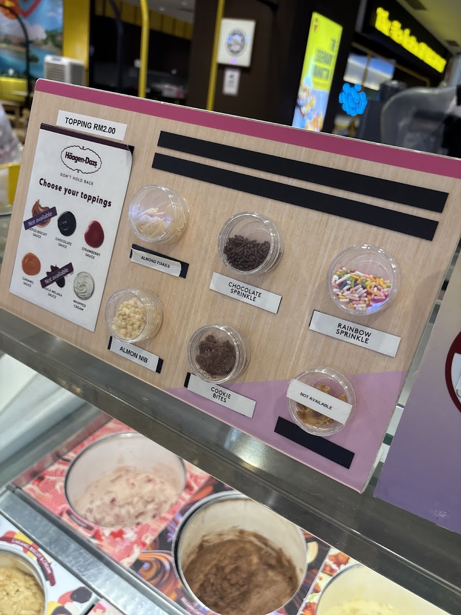 Häagen-Dazs Photo Menu 6