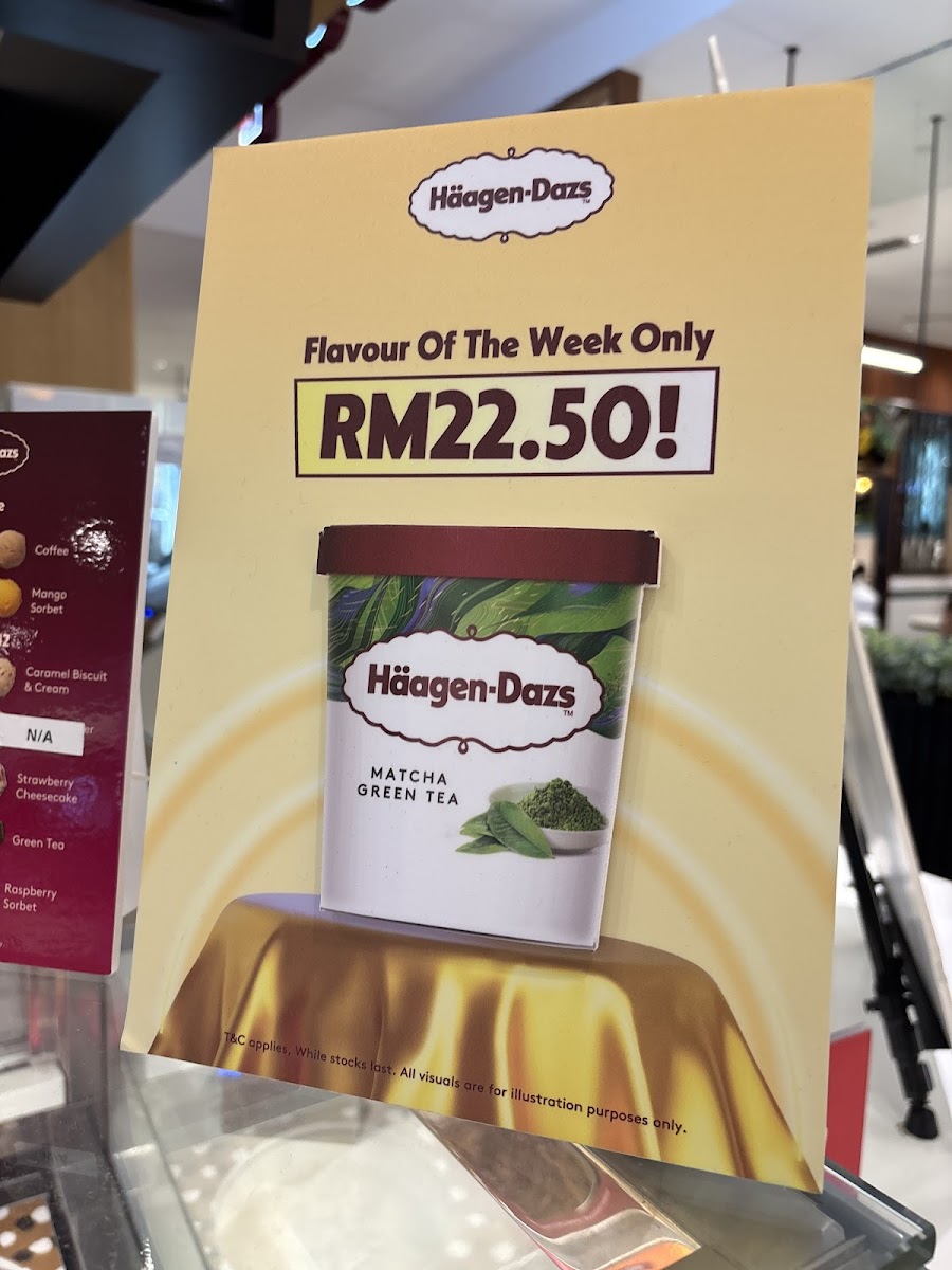 Häagen-Dazs Photo Menu 8