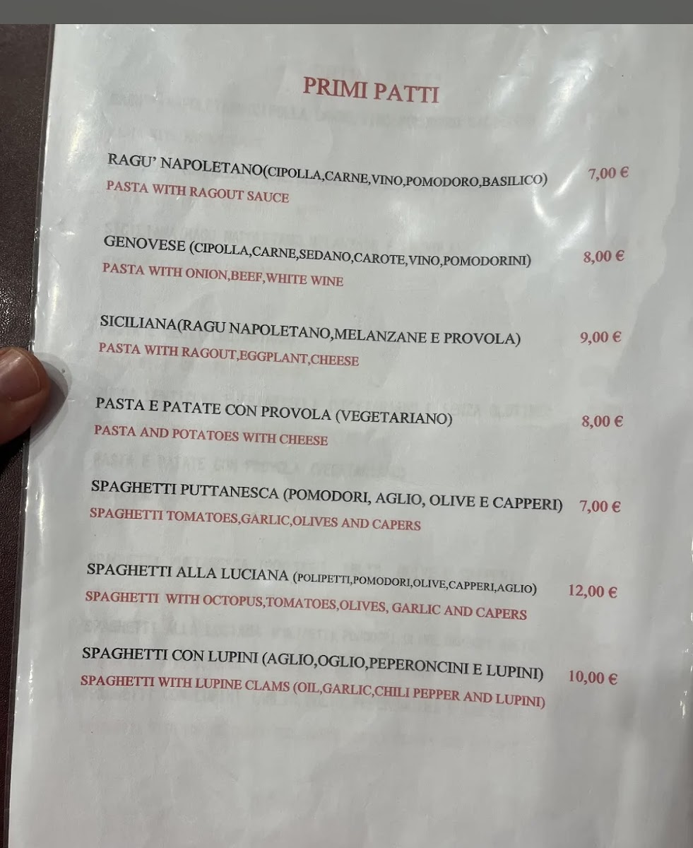 Osteria Della Mattonella Photo Menu 4