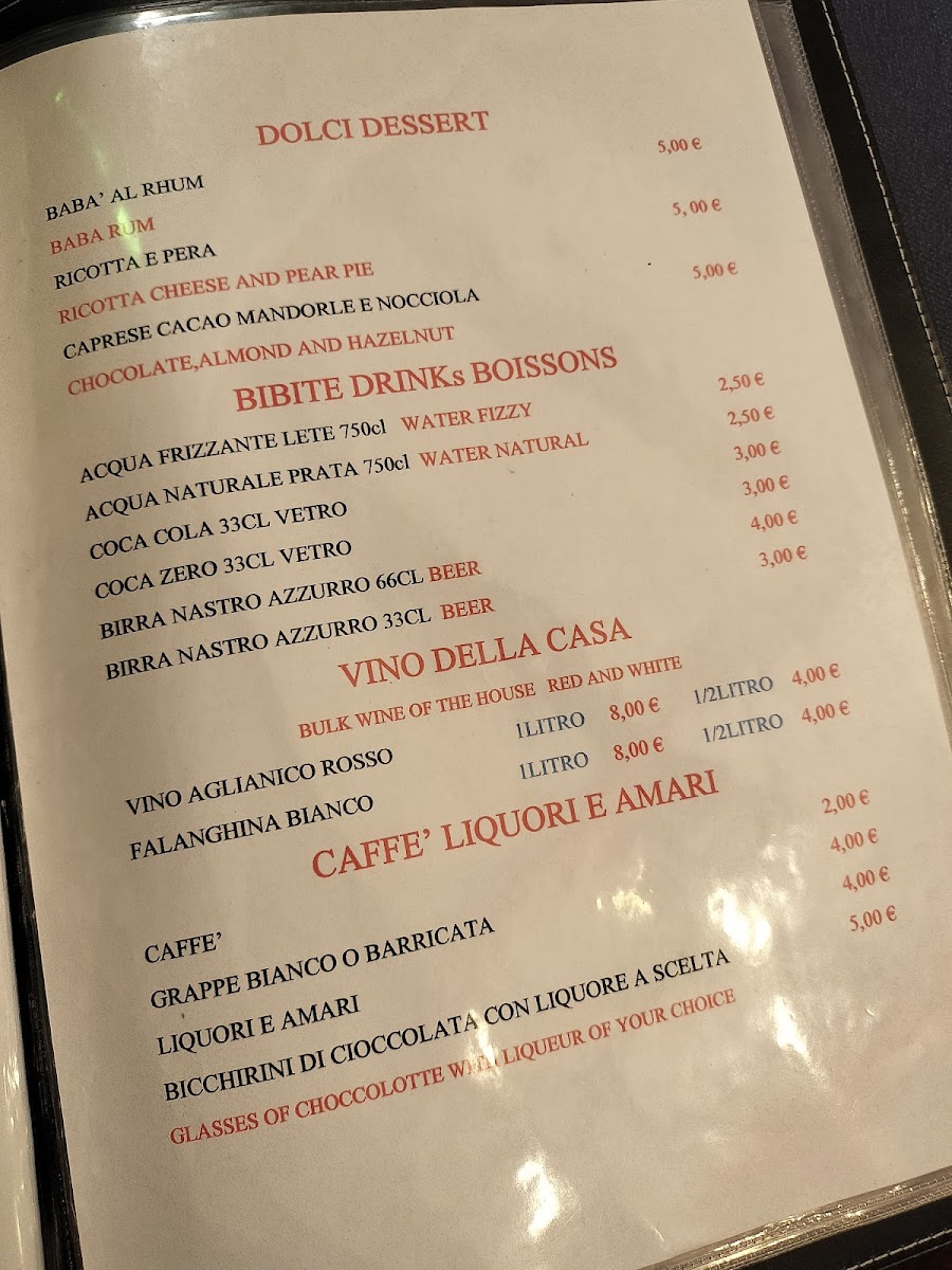 Osteria Della Mattonella Photo Menu 8