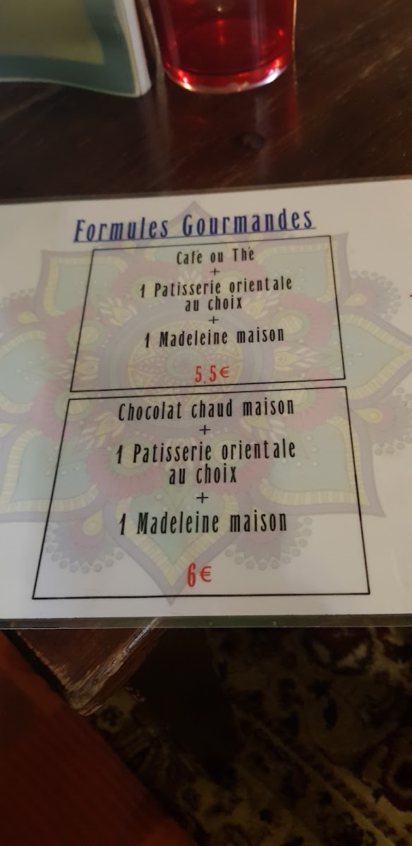 L'Orienthé- Salon de Thé Photo Menu 2