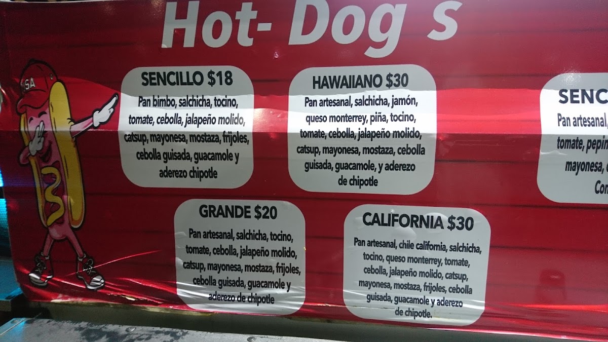 Hotdogs y Hamburguesas 'LOS CUATES' Photo Menu 5