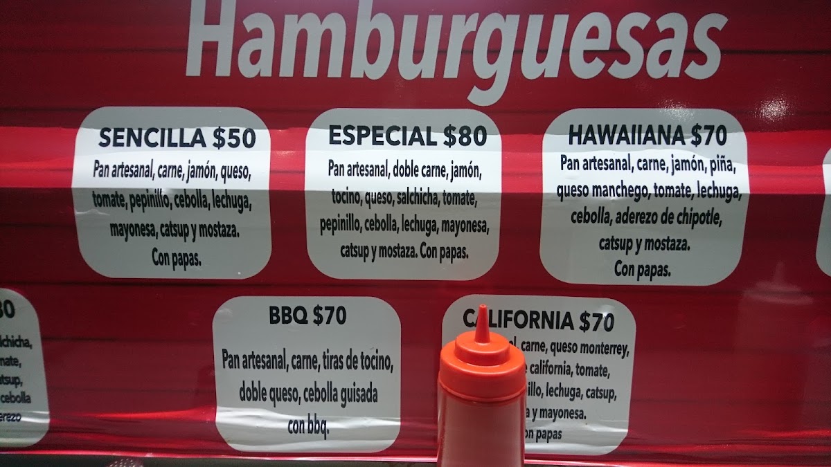 Hotdogs y Hamburguesas 'LOS CUATES' Photo Menu 8
