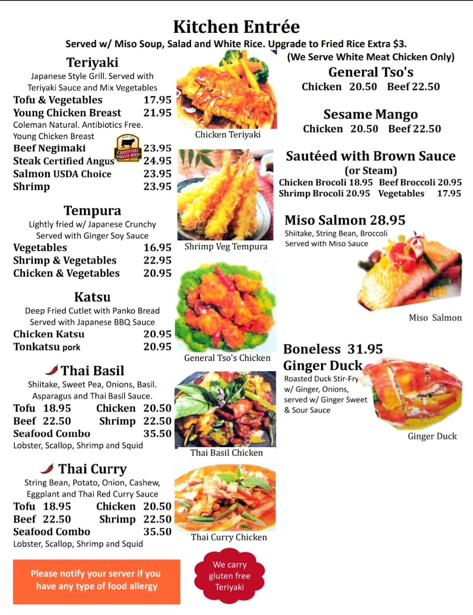 Mizu Hibachi & Sushi Photo Menu 5