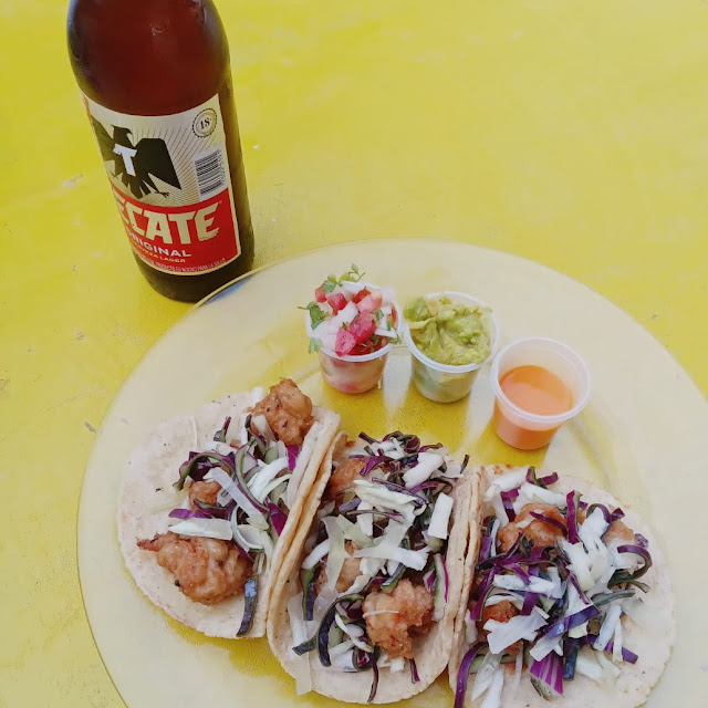 Tacos Rebosados de Camarón