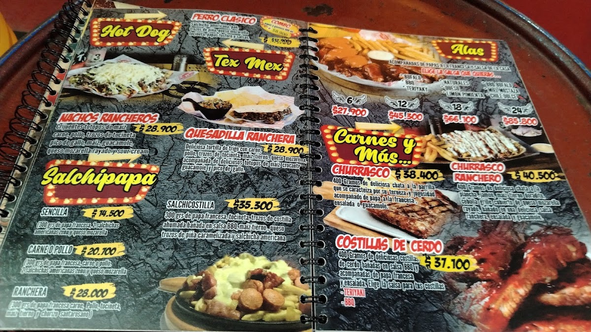 BURGER AND WINGS BOSA Photo Menu 1