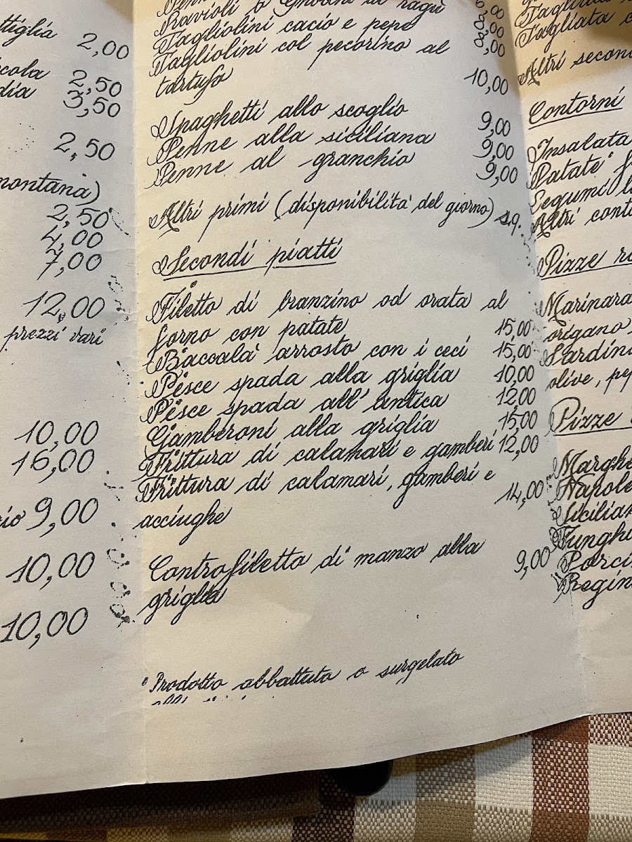 La Pina D'Oro Photo Menu 9