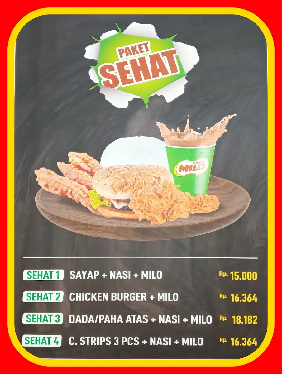 Rocket chicken Turi Photo Menu 4
