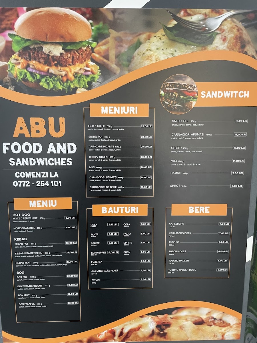 Abu Food&Sandwiches Photo Menu 2