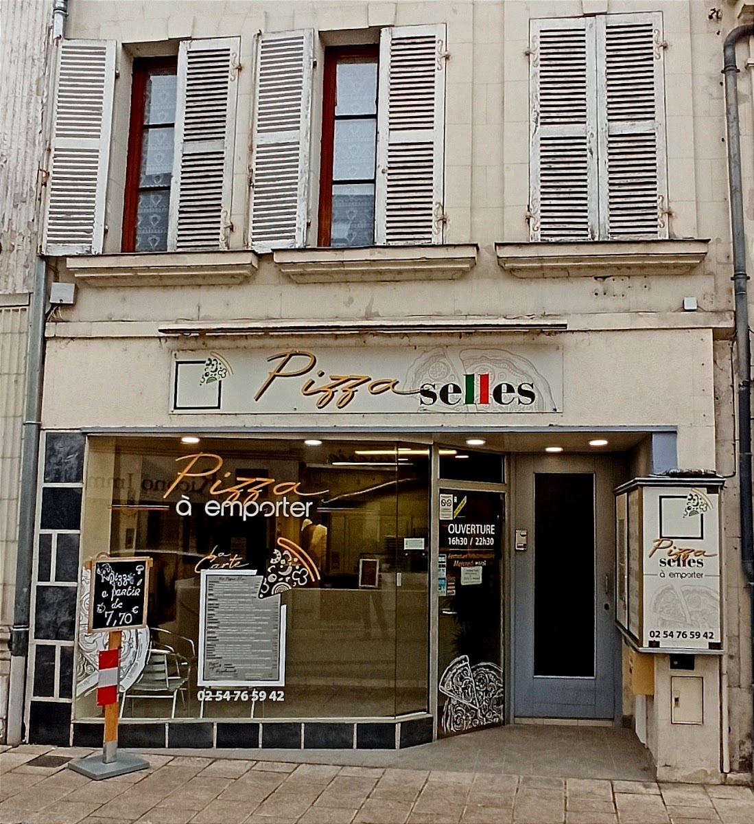 Pizza selles