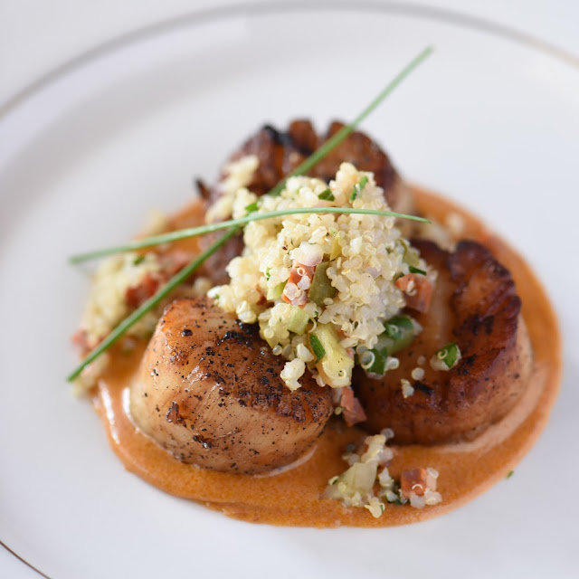 Seared Diver Scallop