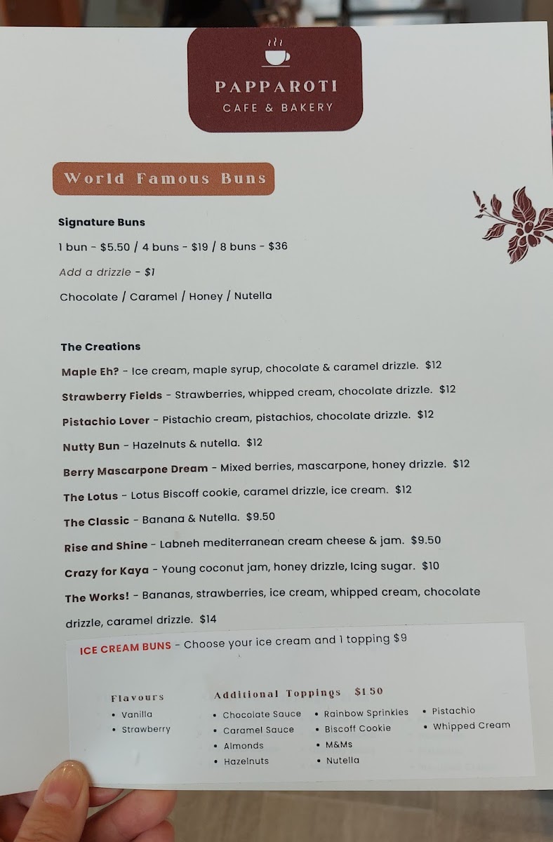 Papparoti Café & Bakery Photo Menu 8