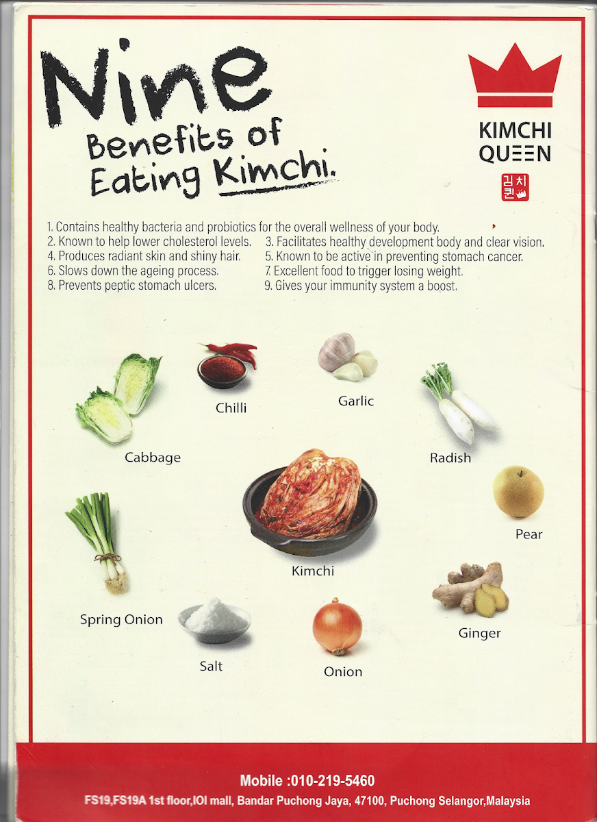 Kimchi Queen Photo Menu 10