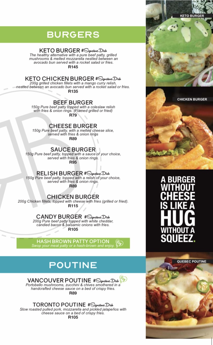 RELISH RESTAURANT & BAR Photo Menu 1