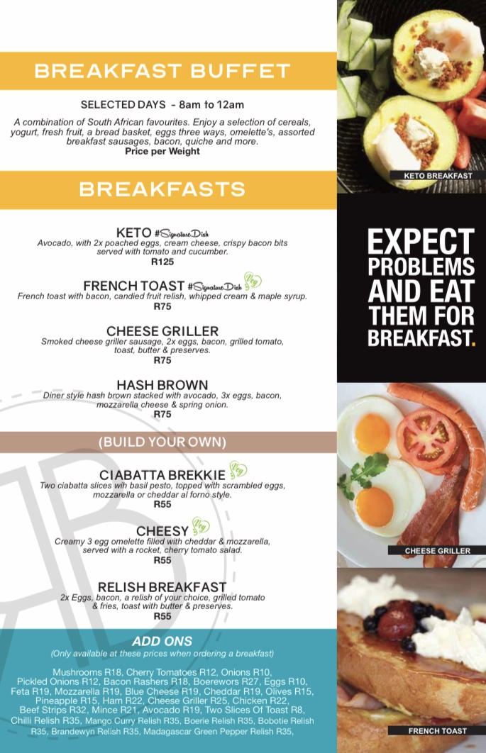 RELISH RESTAURANT & BAR Photo Menu 3