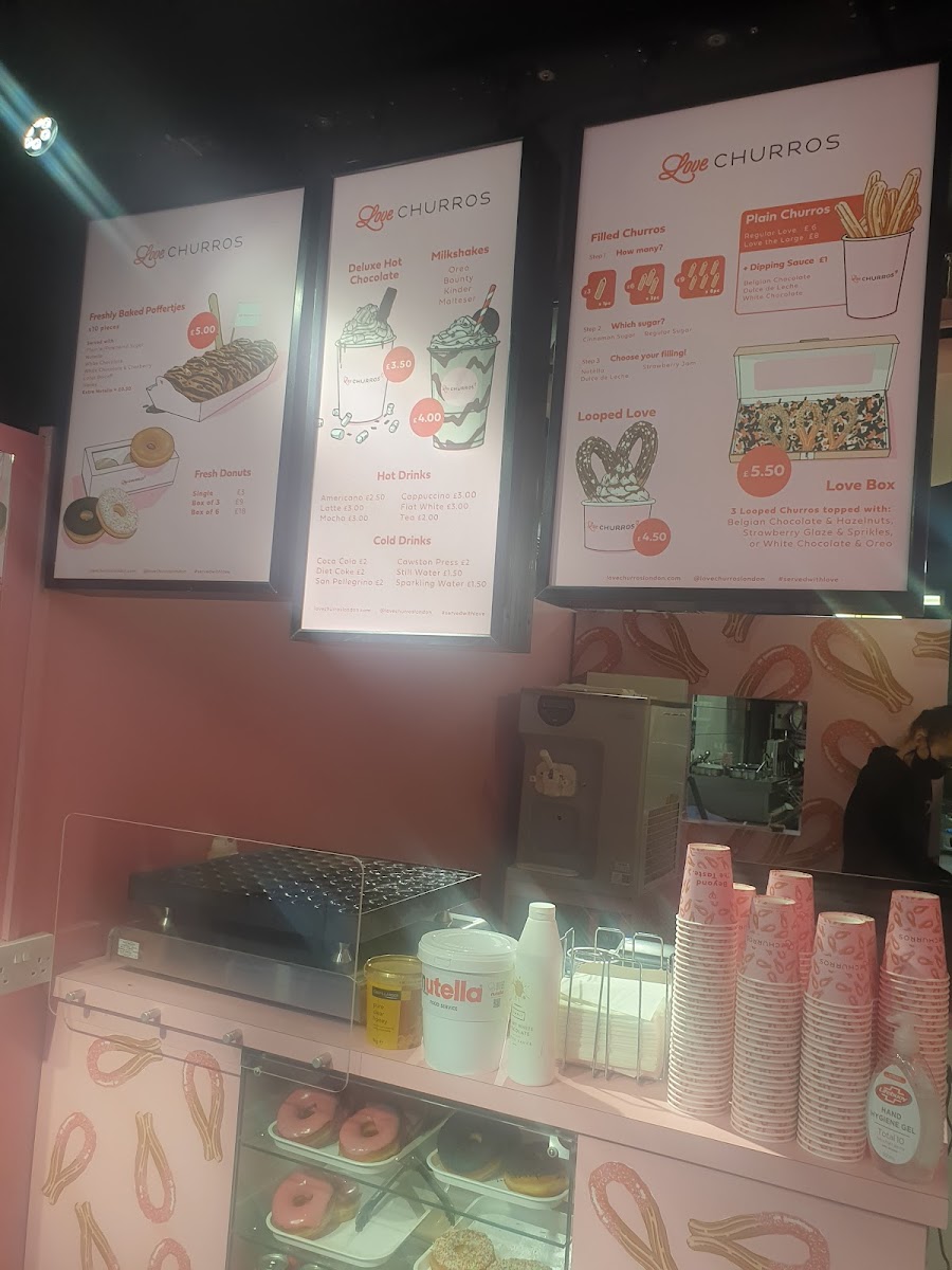 Love Churros Croydon Photo Menu 2