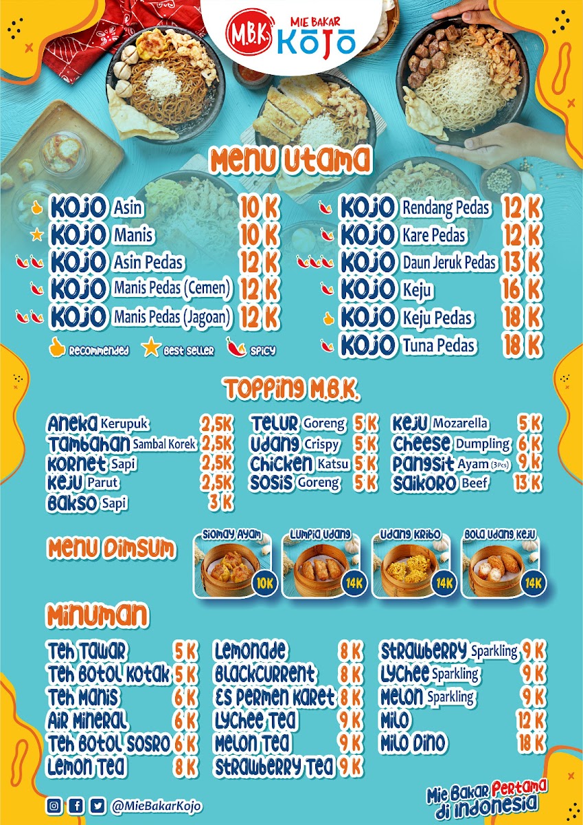 Mie Bakar Kojo - Banjaran Photo Menu 1
